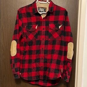 Roots Red and Black Checkered Men's Shirt